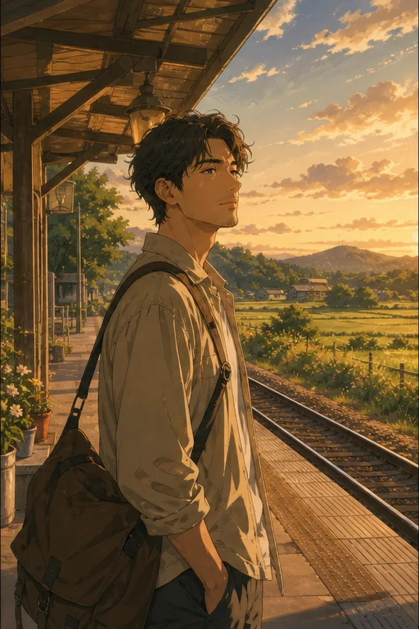 Reimagine a photo as an anime illustration without losing its identity